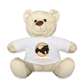 Honey Badger Honigsdachs - Teddy - Weiß - Vorne