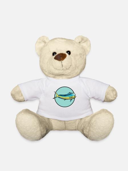 Mahi Mahi Goldmakrele - Teddy - Weiß