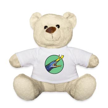 Nasal Moray Eel Ghost Moray - Teddy Bear - white - Front