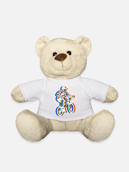 Glitch BMX – Extreme Fahrt - Teddy - Weiß