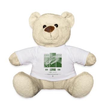Gecko léopard Gardien de reptiles Streetwear - Nounours - blanc - Devant