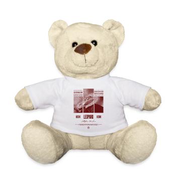 Gecko léopard Gardien de reptiles Streetwear - Nounours - blanc - Devant
