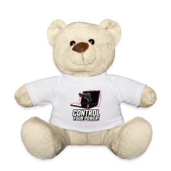 KONTROLLIEREN SIE IHRE MACHT - Teddy - Weiß - Vorne