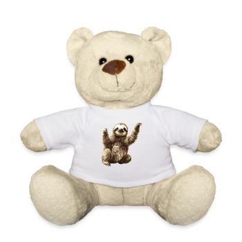Faultiere Faultier - Teddy - Weiß - Vorne