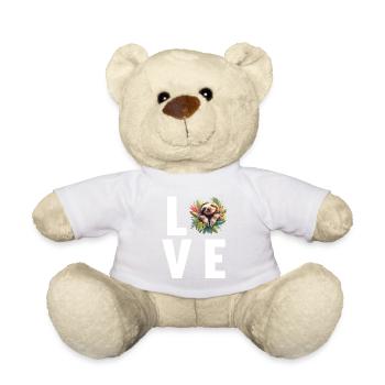 Faultiere Faultier - Teddy - Weiß - Vorne
