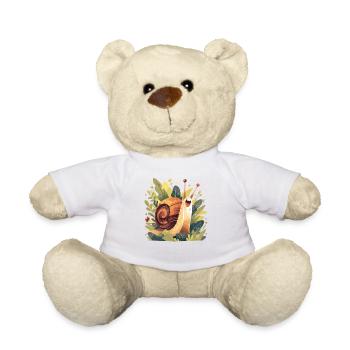 Snails Snail - Teddy Bear - white - Front