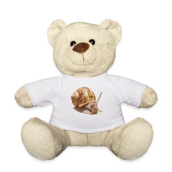 Snails Snail - Teddy Bear - white - Front