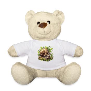 Snails Snail - Teddy Bear - white - Front