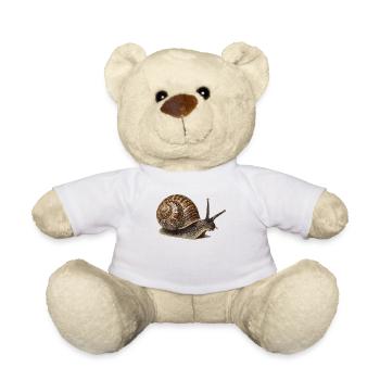 Snails Snail - Teddy Bear - white - Front