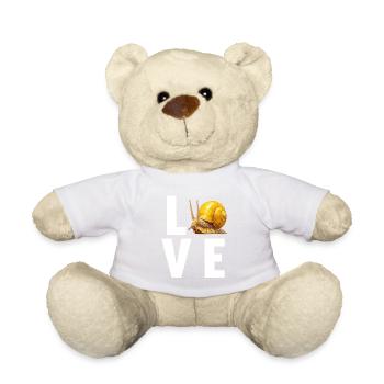 Snails Snail - Teddy Bear - white - Front