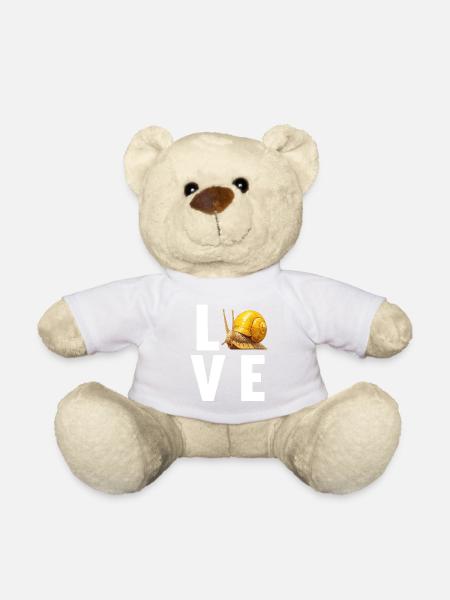 Schnecken Schnecke - Teddy - Weiß