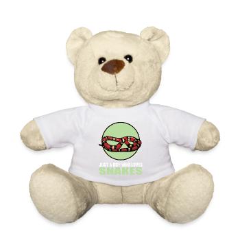 Snakes Snake - Teddy Bear - white - Front