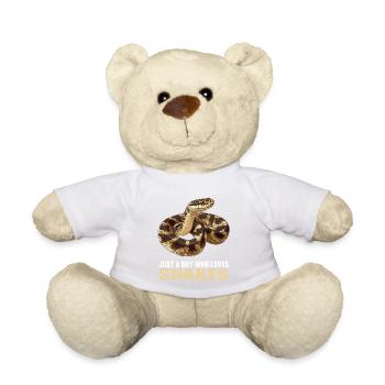 Snakes Snake - Teddy Bear - white - Front