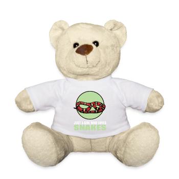 Snakes Snake - Teddy Bear - white - Front