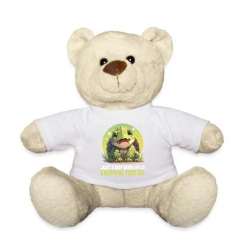 Snapping Turtles Snapping Turtle - Teddy Bear - white - Front