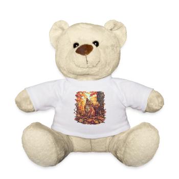 Squirrel - Teddy Bear - white - Front