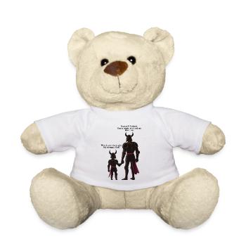 Funny Gamer Dad – RPG-Humor in voller Stärke - Teddy - Weiß - Vorne