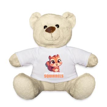 Squirrel - Teddy Bear - white - Front