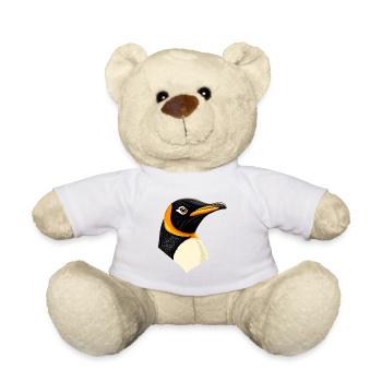 Pinguin Kaiserpinguin Zwergpinguin Süße Pinguine - Teddy - Weiß - Vorne