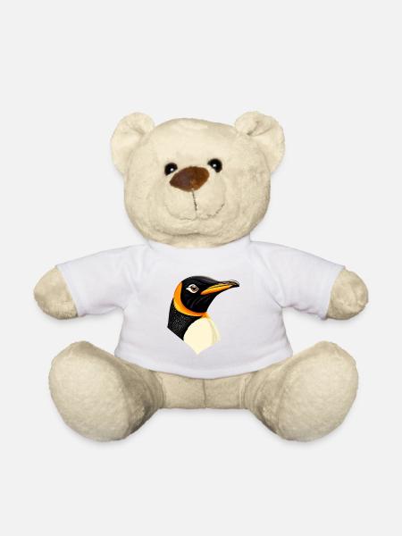 Pinguin Kaiserpinguin Zwergpinguin Süße Pinguine - Teddy - Weiß