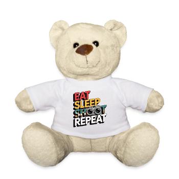 Hobby Fotograf Geschenk - Teddy - Weiß - Vorne