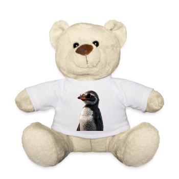 Pinguin Kaiserpinguin Zwergpinguin Süße Pinguine - Teddy - Weiß - Vorne