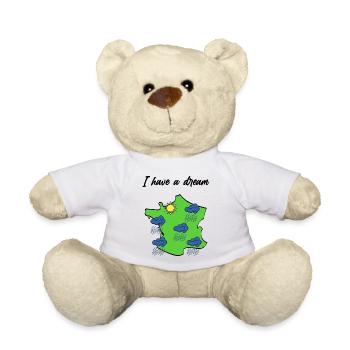 Soleil de Normandie Geschenkidee für stolze Normannen - Teddy - Weiß - Vorne
