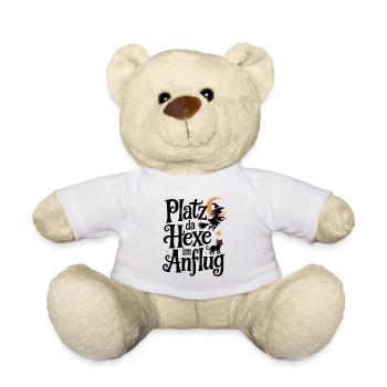 Platz da – Hexe im Anflug - Teddy - Weiß - Vorne