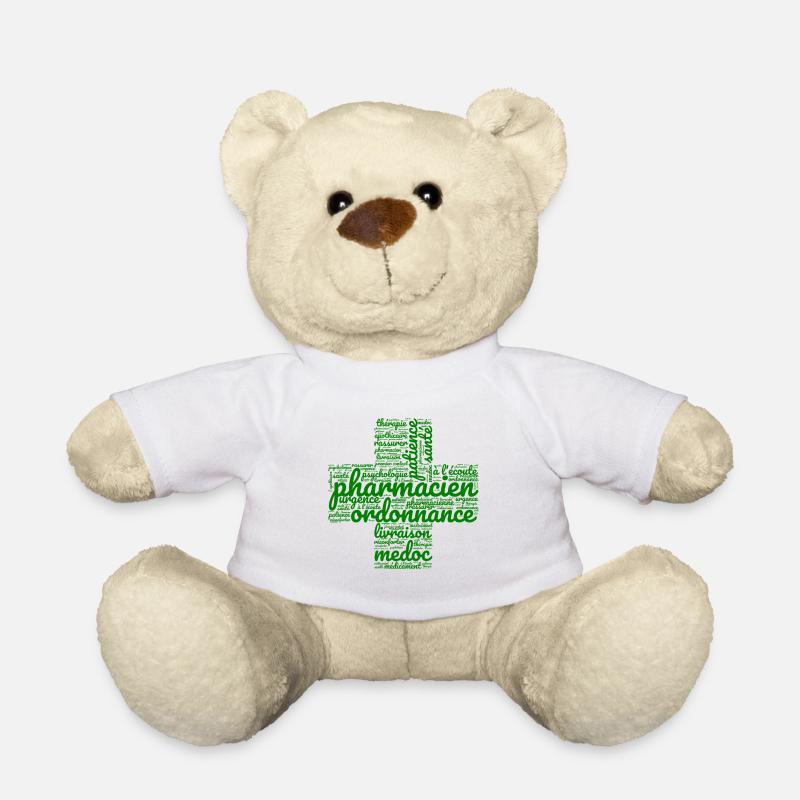 Stolz darauf, Apotheker zu sein Beruf Leidenschaft - Teddy - Weiß