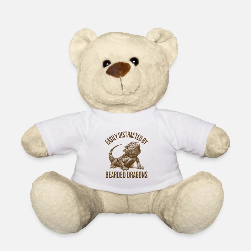 Leicht von Bartagamen ablenkbar - Teddy - Weiß