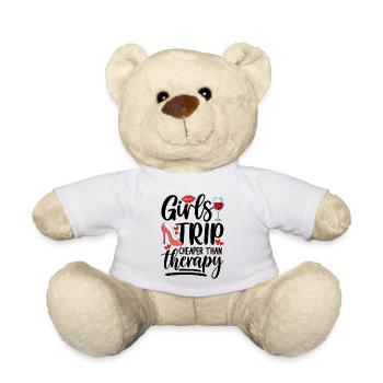 Girls Trip Cheaper Than Therapy - Teddy - Weiß - Vorne