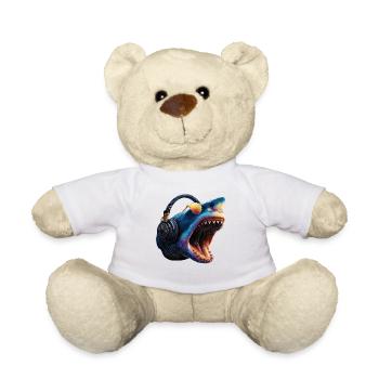 requin requin tigre requin plongeur requins mignons grand requin blanc - Nounours - blanc - Devant
