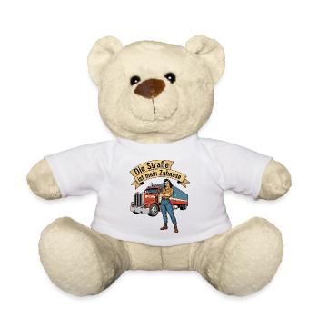 Die Straße ist mein Zuhause - Teddy - Weiß - Vorne