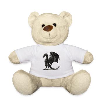 Dragon Dragon - Teddy Bear - white - Front
