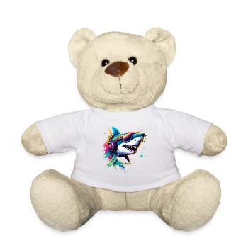 Requin Requin tigre Plongeur Requins mignons Grand requin blanc - Nounours - blanc - Devant