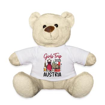 Girls Trip 2025 Austria - Teddy Bear - white - Front