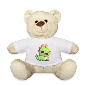 Dino Dinosaure Dinosaure - Nounours - blanc - Devant