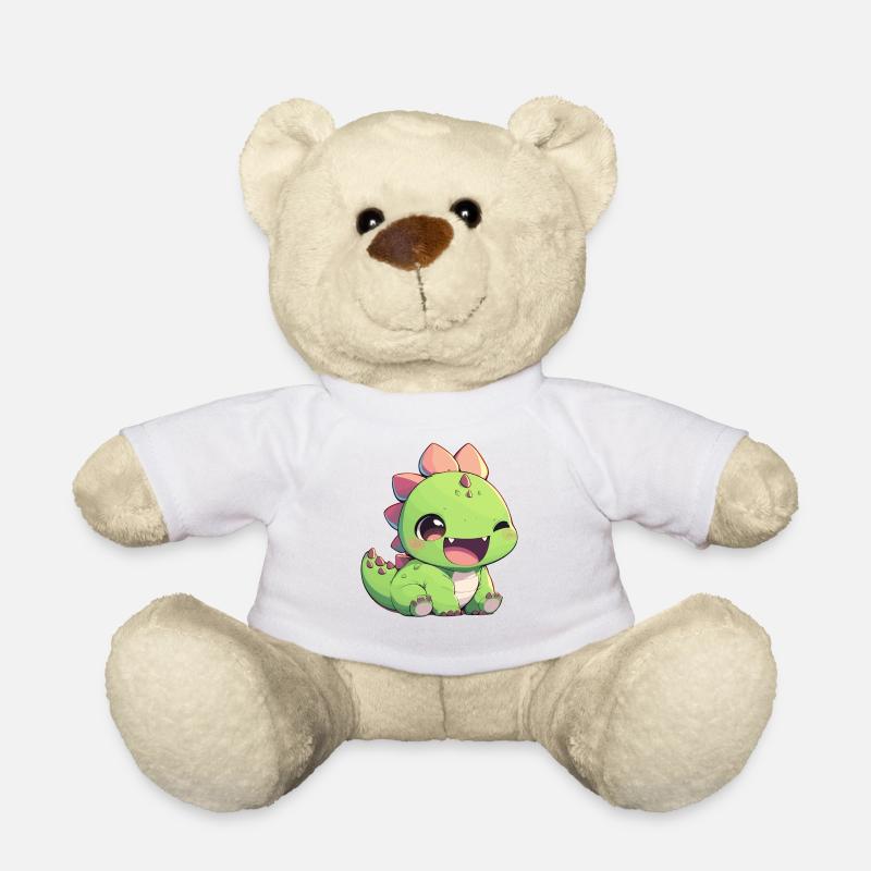Dino Saurier Dinosaurier - Teddy - Weiß