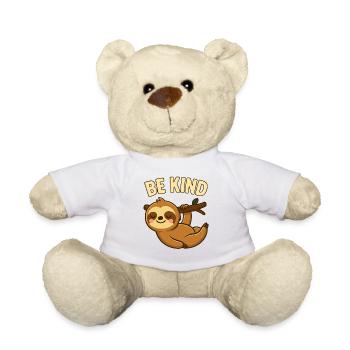Conception d’amitié mignonne paresseux - Nounours - blanc - Devant