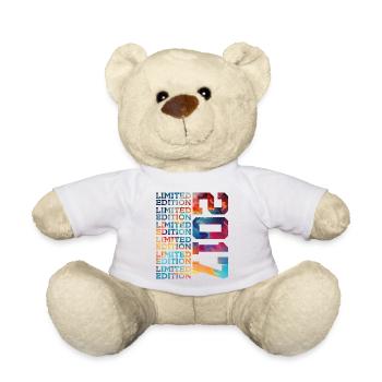 ÉDITION LIMITÉE 2017 9 ANS 9E ANNIVERSAIRE - Nounours - blanc - Devant