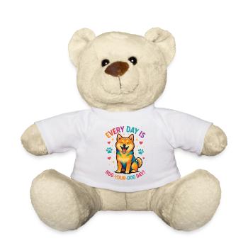 Shiba Inu - Teddy Bear - white - Front