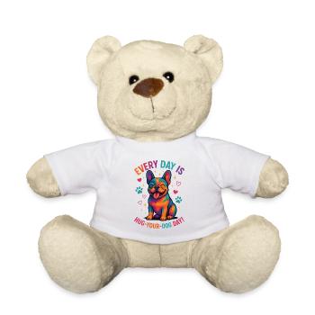French Bulldog - Teddy Bear - white - Front