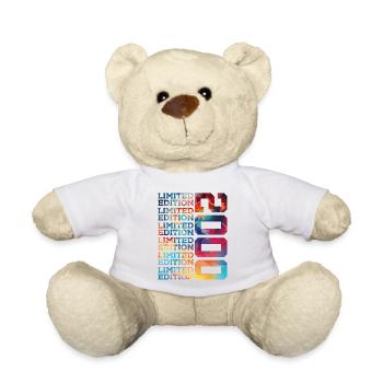 LIMITED EDITION 2000 26 YEARS 26TH BIRTHDAY - Teddy Bear - white - Front
