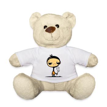 Mysterious Boy  - Teddy Bear - white - Front