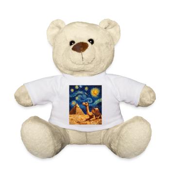 Camel style Van Gogh étoilé - Nounours - blanc - Devant