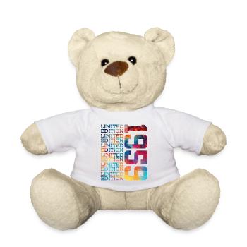 LIMITED EDITION 1959 67 JAHRE 67. GEBURTSTAG - Teddy - Weiß - Vorne
