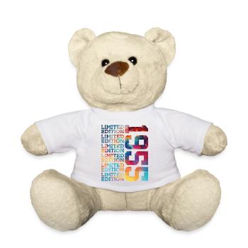 LIMITED EDITION 1955 71 JAHRE 71. GEBURTSTAG - Teddy - Weiß - Vorne
