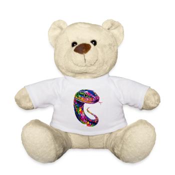 snake, python, cobra, rattlesnake, snakes - Teddy Bear - white - Front