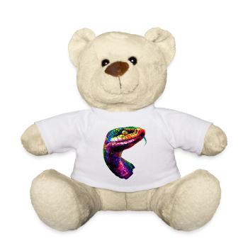 snake, python, cobra, rattlesnake, snakes - Teddy Bear - white - Front