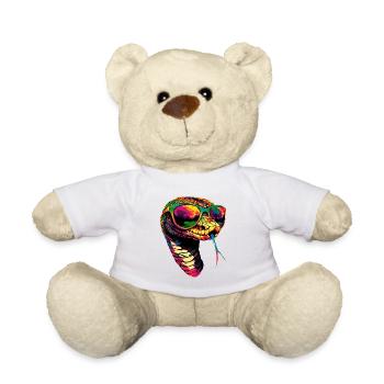snake, python, cobra, rattlesnake, snakes - Teddy Bear - white - Front